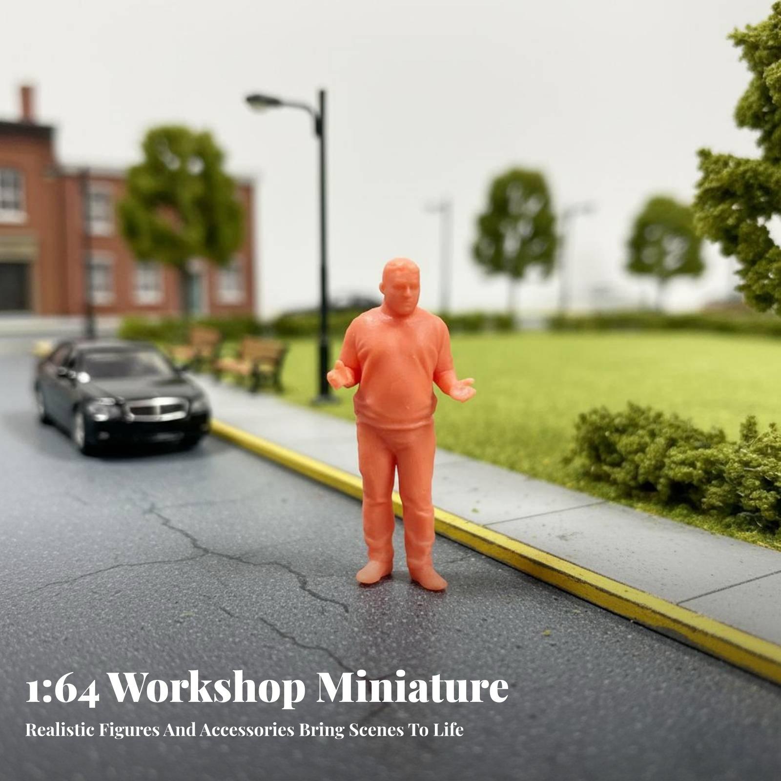 Resin Craft Workshop - 1/64 스케일 디오라마 작업장 장면용 레진