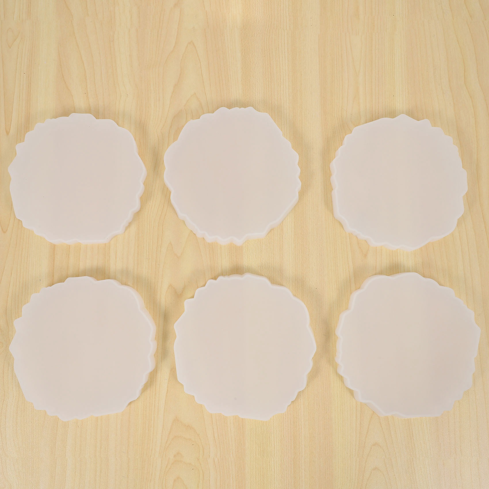 A58Z 6개입 레진 코스터 몰드 대형 실리콘 지오드  - Geode Mold Silicone 리뷰 및 가격