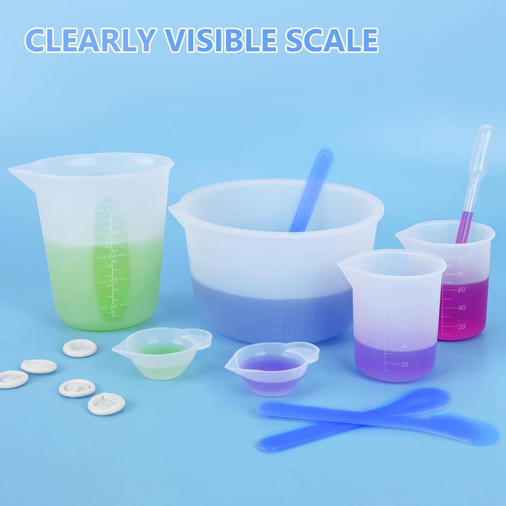 9월 실리콘 계량컵 (레진용), 레진 재료 (600ml - Mixing Cup Silicone 리뷰 및 가격