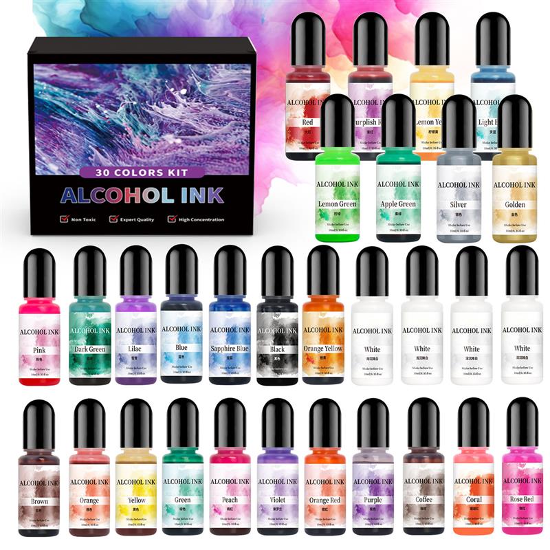 10 미리리터/개 에센스 수지 알코올 액체 염료 확산  - Resin Dye Alcohol 리뷰 및 가격