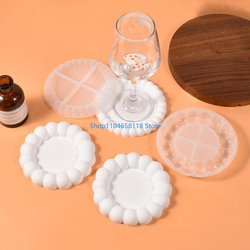 수지 코스터 금형, 수지용 버블 실리콘 코스터 금형,  - Geode Mold Silicone 리뷰 및 가격