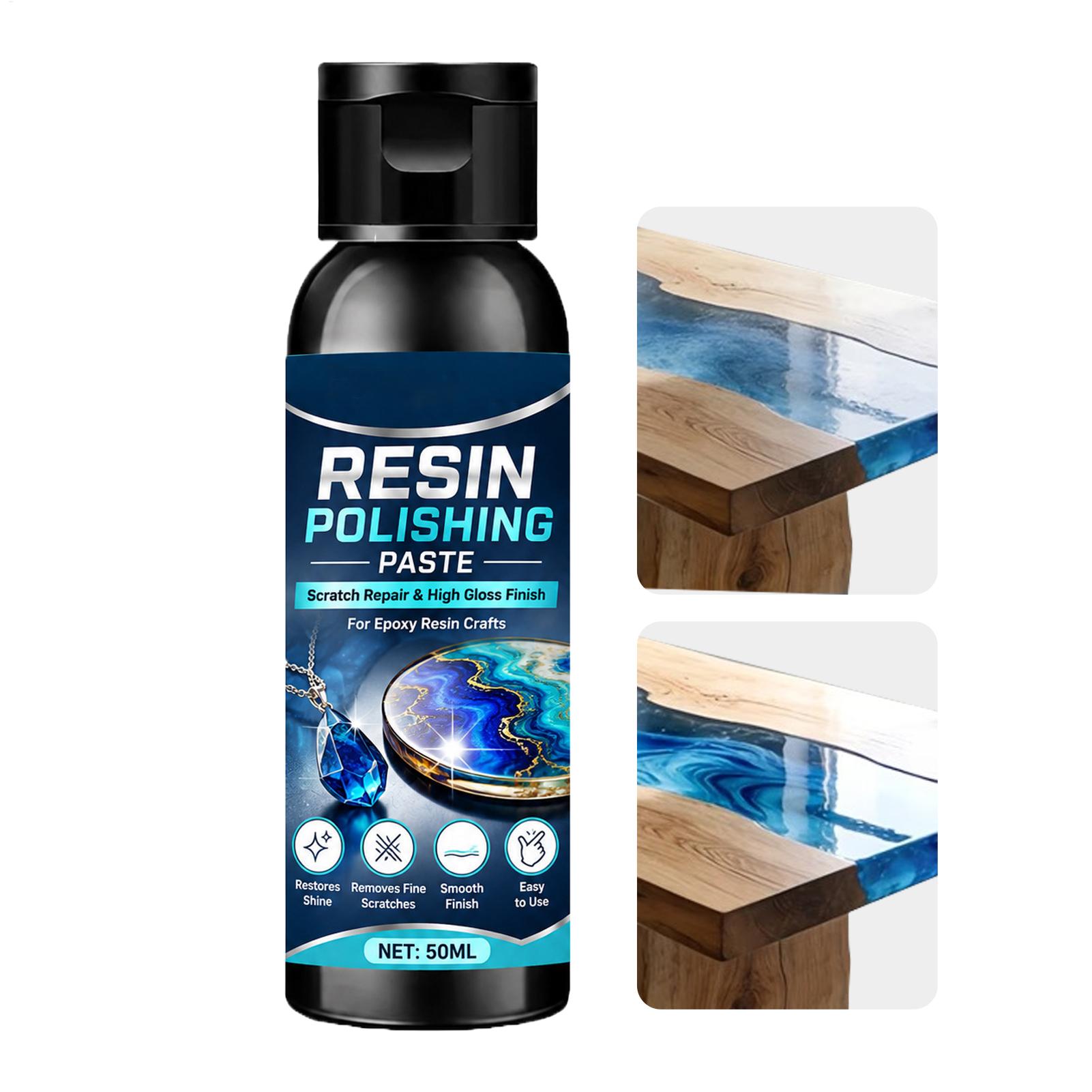 50ml 부드럽고 오래 지속되는 레진 연마 페이스트 표 - Resin Craft Workshop 리뷰 및 가격
